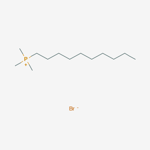 molecular formula C13H30BrP B14510595 Decyl(trimethyl)phosphanium bromide CAS No. 63635-49-4