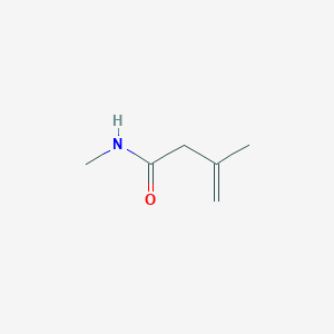 molecular formula C6H11NO B14510795 N,3-Dimethylbut-3-enamide CAS No. 63364-69-2