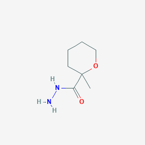 2-methyltetrahydro-2H-pyran-2-carbohydrazide