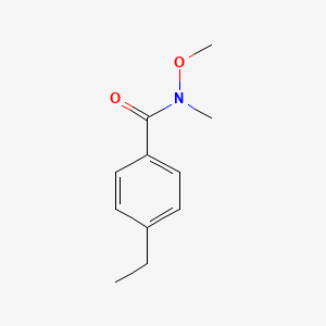 4-ethyl-N-methoxy-N-methylbenzamide