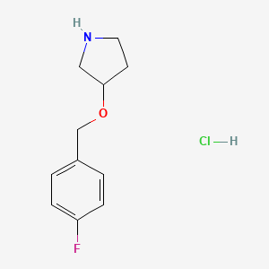 3-[(4-Fluorobenzyl)oxy]pyrrolidine hydrochloride