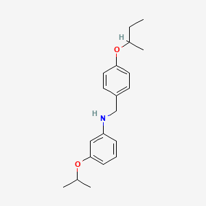 N-[4-(Sec-butoxy)benzyl]-3-isopropoxyaniline