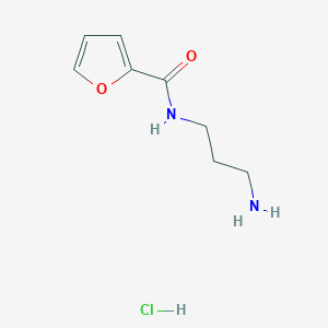 Furan-2-carboxylic acid (3-amino-propyl)-amidehydrochloride