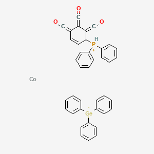 molecular formula C39H29CoGeO3P+ B14511385 Pubchem_71372130 CAS No. 63815-03-2