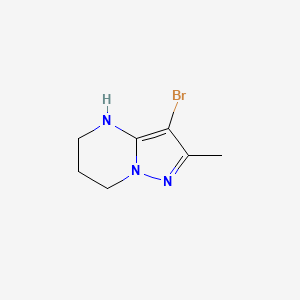 3-Bromo-2-methyl-4,5,6,7-tetrahydropyrazolo[1,5-a]pyrimidine