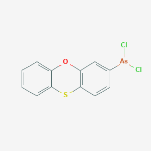 molecular formula C12H7AsCl2OS B14511489 Phenoxathiin, 2-dichloroarsino- CAS No. 63834-20-8