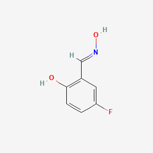 molecular formula C7H6FNO2 B1451152 5-Fluoro-2-hydroxybenzaldehyde oxime CAS No. 91407-40-8