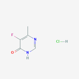 5-Fluoro-6-methylpyrimidin-4-ol hydrochloride