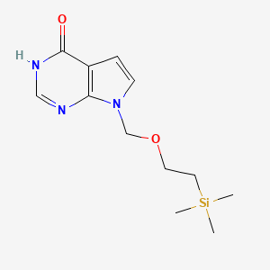7-((2-(trimethylsilyl)ethoxy)methyl)-3H-pyrrolo[2,3-d]pyrimidin-4(7H)-one