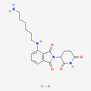Thalidomide-NH-C6-NH2 hydrochloride