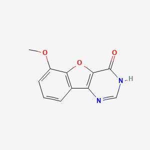 6-methoxy[1]benzofuro[3,2-d]pyrimidin-4(3H)-one