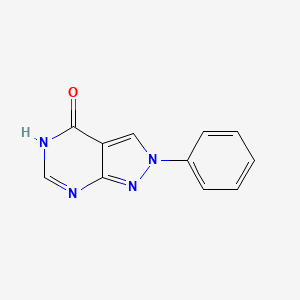 2-Phenyl-2,5-dihydro-4H-pyrazolo[3,4-d]pyrimidin-4-one