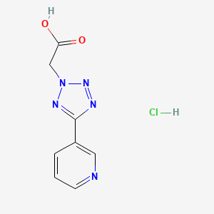 (5-Pyridin-3-YL-tetrazol-2-YL)-acetic acid hydrochloride