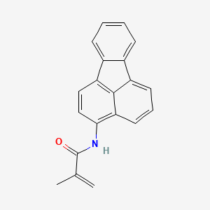 molecular formula C20H15NO B14512284 N-(Fluoranthen-3-yl)-2-methylprop-2-enamide CAS No. 63225-34-3