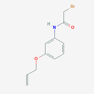 N-[3-(Allyloxy)phenyl]-2-bromoacetamide