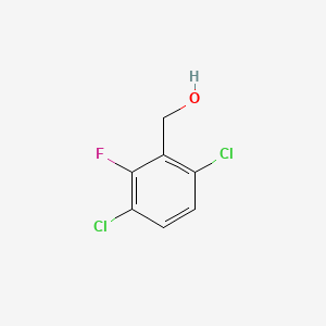 molecular formula C7H5Cl2FO B1451232 3,6-Dichloro-2-fluorobenzyl alcohol CAS No. 916420-68-3