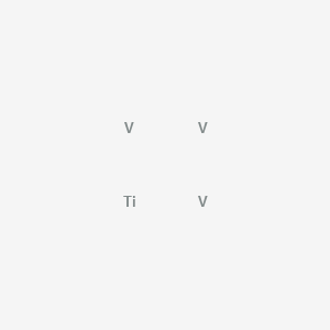molecular formula TiV3 B14512430 Titanium--vanadium (1/3) CAS No. 62493-86-1