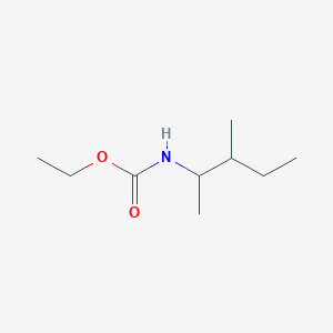 molecular formula C9H19NO2 B14512522 Ethyl (3-methylpentan-2-yl)carbamate CAS No. 62603-57-0