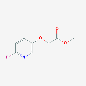(6-Fluoropyridin-3-yloxy)-acetic acid methyl ester