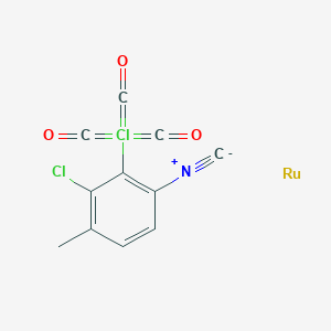 molecular formula C11H5Cl2NO3Ru B14512672 CID 71385572 CAS No. 62524-50-9