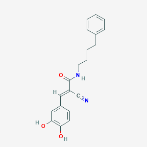 molecular formula C20H20N2O3 B145127 AG 556 CAS No. 133550-41-1