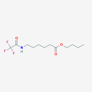 molecular formula C12H20F3NO3 B14512715 Butyl 6-(2,2,2-trifluoroacetamido)hexanoate CAS No. 62938-88-9
