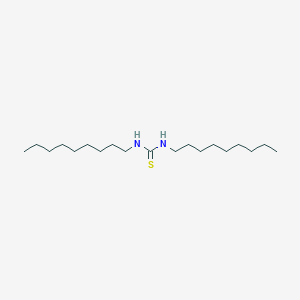 molecular formula C19H40N2S B14512728 N,N'-Dinonylthiourea CAS No. 62552-28-7
