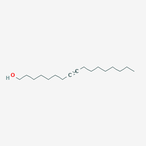 molecular formula C17H32O B14513269 8-Heptadecyn-1-ol CAS No. 62873-33-0