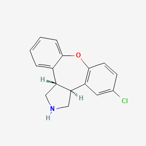 molecular formula C16H14ClNO B1451337 N-Desmethyl Asenapine CAS No. 128915-56-0