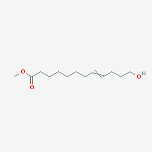 molecular formula C13H24O3 B14513417 Methyl 12-hydroxydodec-8-enoate CAS No. 62509-47-1