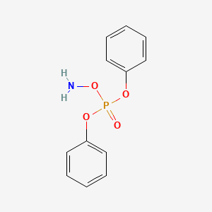 molecular formula C12H12NO4P B1451342 Diphenyl aminooxyphosphonate CAS No. 88088-31-7