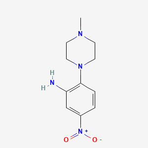 2-(4-Methylpiperazin-1-yl)-5-nitroaniline