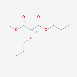 molecular formula C10H18O5 B14513756 Methyl propyl propoxypropanedioate CAS No. 62527-78-0