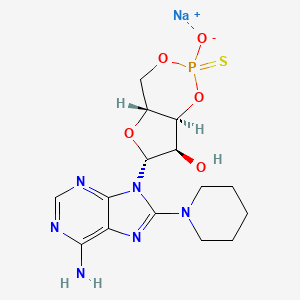 molecular formula C15H20N6NaO5PS B1451382 Rp-8-pip-camps CAS No. 156816-36-3
