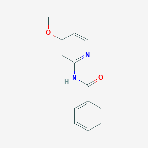 molecular formula C13H12N2O2 B14513861 N-(4-Methoxypyridin-2-yl)benzamide CAS No. 62802-74-8