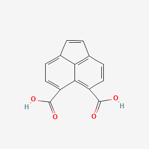 molecular formula C14H8O4 B14513910 Acenaphthylene-5,6-dicarboxylic acid CAS No. 63250-08-8