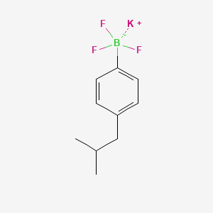 B1451400 Potassium (4-isobutylphenyl)trifluoroborate CAS No. 850623-66-4