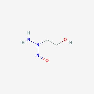 molecular formula C2H7N3O2 B14514162 N-(2-Hydroxyethyl)nitrous hydrazide CAS No. 62507-63-5
