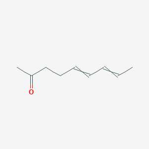 molecular formula C9H14O B14514203 Nona-5,7-dien-2-one CAS No. 62765-21-3