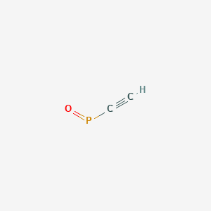 molecular formula C2HOP B14514204 Ethynylphosphanone CAS No. 62779-01-5