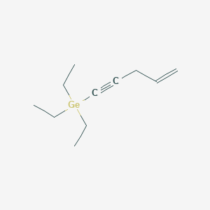 molecular formula C11H20Ge B14514213 Triethyl(pent-4-en-1-yn-1-yl)germane CAS No. 62857-83-4