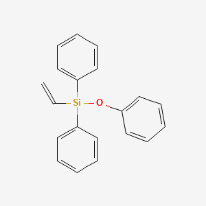 molecular formula C20H18OSi B14514284 Ethenyl(phenoxy)diphenylsilane CAS No. 63107-42-6