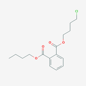 molecular formula C16H21ClO4 B14514288 Butyl 4-chlorobutyl benzene-1,2-dicarboxylate CAS No. 63072-43-5