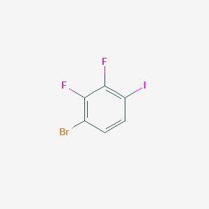 molecular formula C6H2BrF2I B1451442 4-Bromo-2,3-difluoroiodobenzene CAS No. 207989-04-6