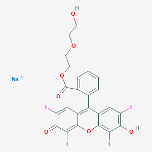 molecular formula C24H16I4NaO7 B14514606 CID 6330644 