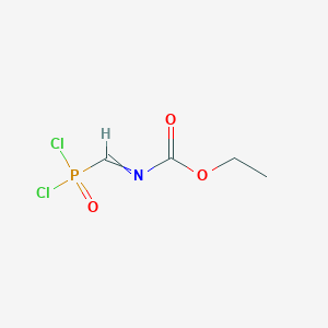 molecular formula C4H6Cl2NO3P B14514719 Ethyl [(dichlorophosphoryl)methylidene]carbamate CAS No. 62779-34-4