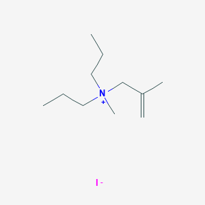 molecular formula C11H24IN B14514796 N,2-Dimethyl-N,N-dipropylprop-2-en-1-aminium iodide CAS No. 62721-62-4