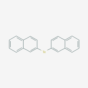 molecular formula C20H14Te B14514832 Naphthalene, 2,2'-tellurobis- CAS No. 63212-75-9