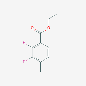 molecular formula C10H10F2O2 B1451495 Ethyl 2,3-difluoro-4-methylbenzoate CAS No. 773135-56-1