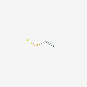 molecular formula C2H3PS B14514996 Ethenylphosphanethione CAS No. 62779-03-7